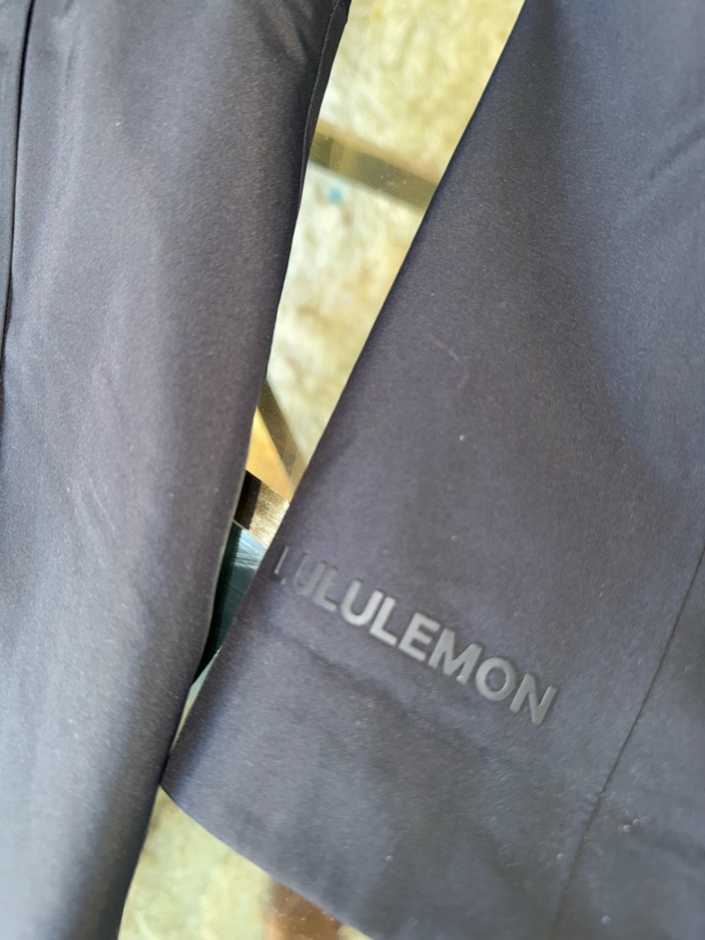 lululemon Black Athletic Jacket with Subtle Logo - Picture 4 of 6